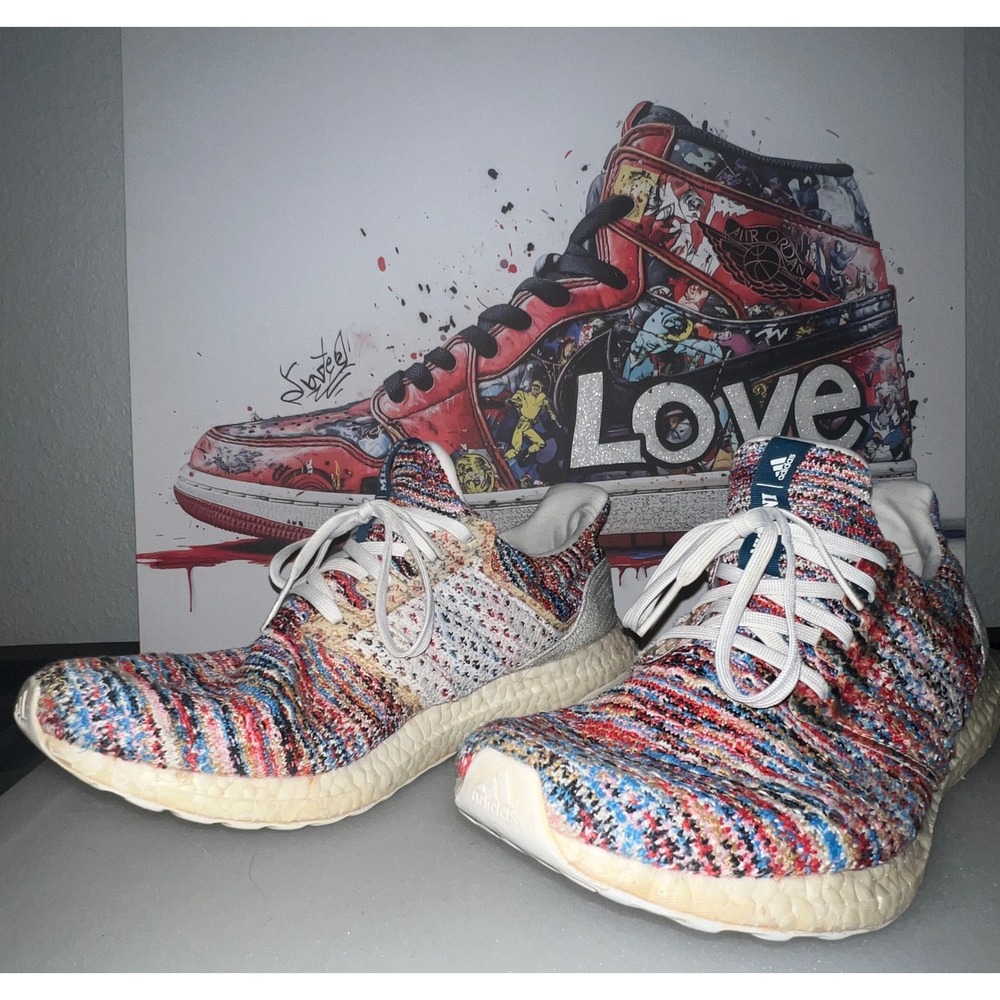 Adidas Ultraboost Clima Missoni Mens 10 Multicolor Good D97771 Knit Sneakers